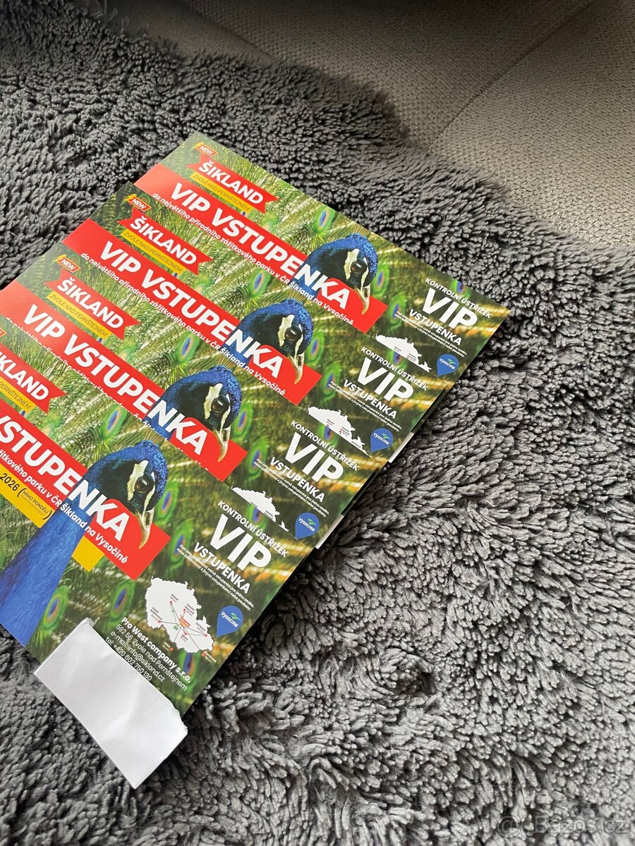 4 VIP vstupenky do Šiklandu - 3