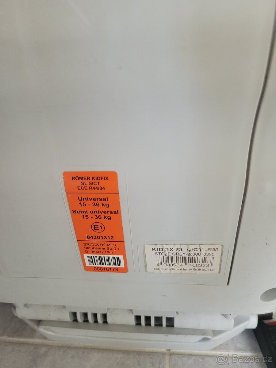 AUTOSEDAČKA Römer Kidfix ECE R44/04 - 3
