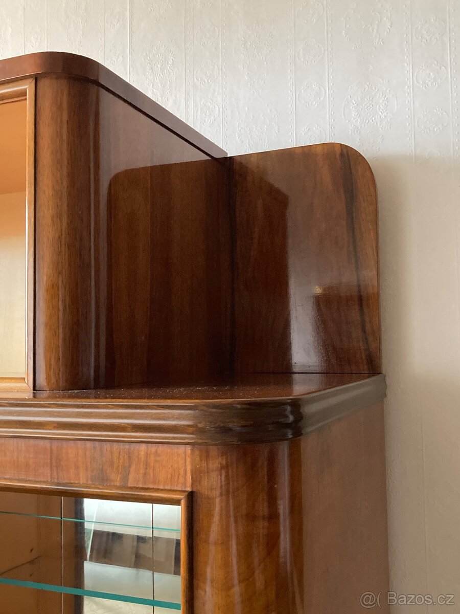 Sekretář s vitrínami (50. léta) - 3