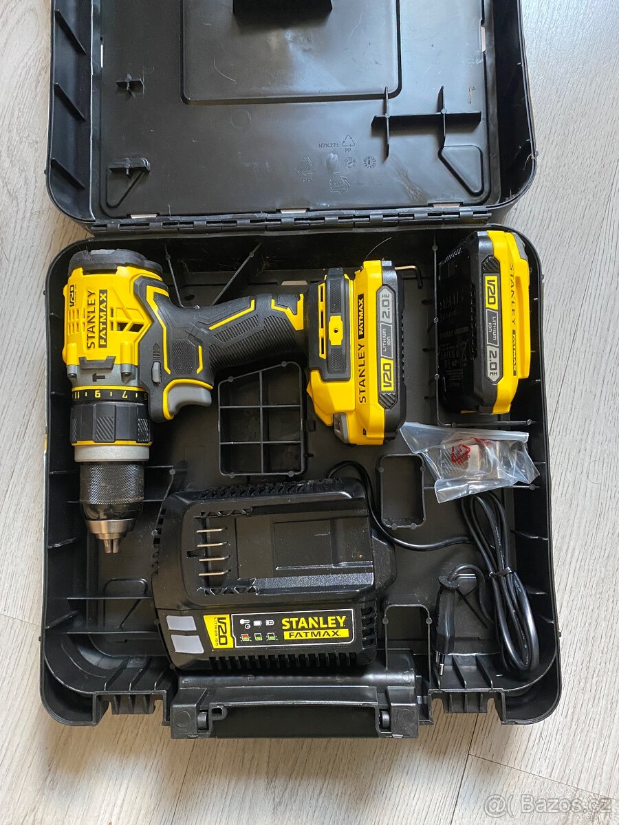 Aku příklepová vrtačka Stanley FatMax - 3