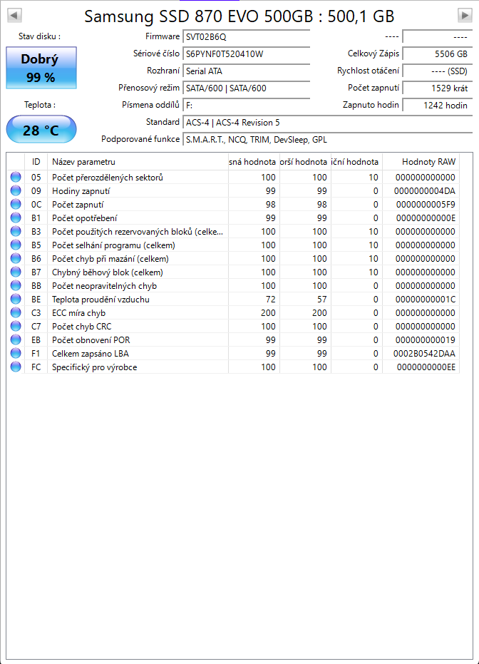 2,5" Samsung EVO 870 - 500GB - 3
