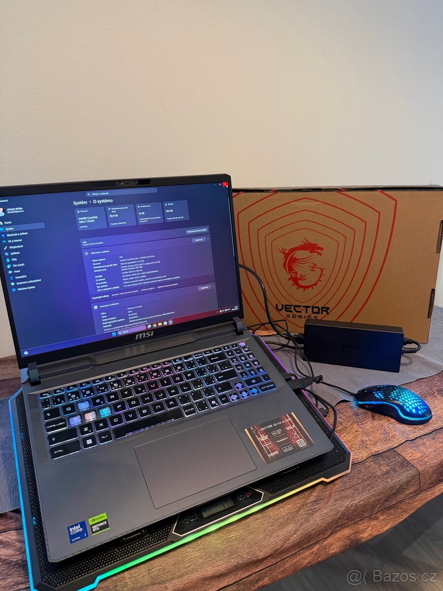 MSI Vector 16 HX AI (RTX 5070 Ti) – V ZÁRUCE - 3
