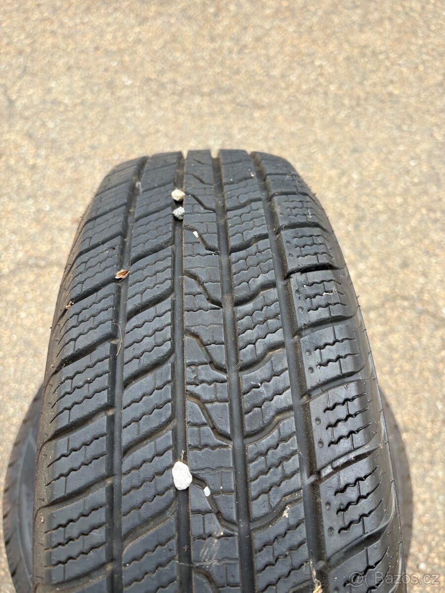185/65R15 - sada celoročních pneu - 7mm - 3