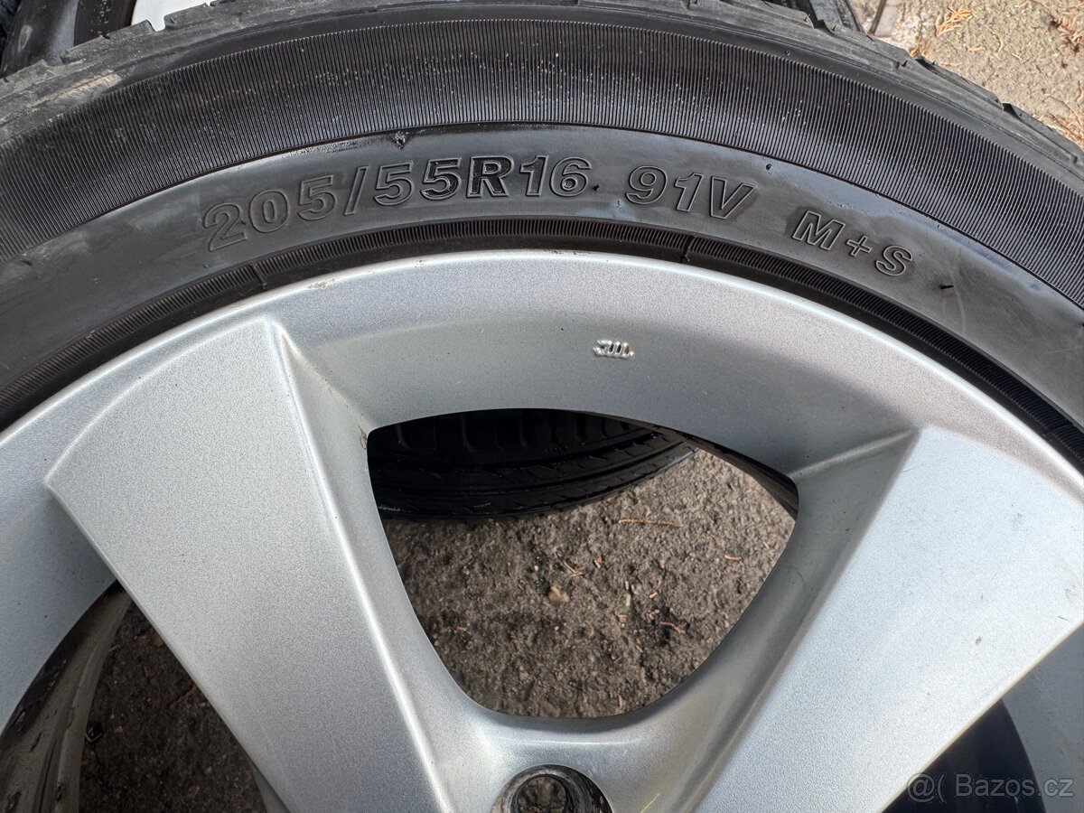 5x114,3r16 letni 205/55/16 - 3