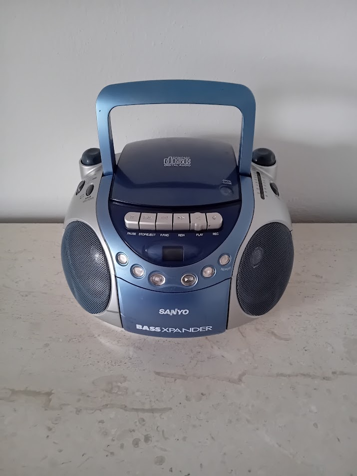 Rádio magnetofon, CD, SANYO, vyrobeno v Japonsku - 3