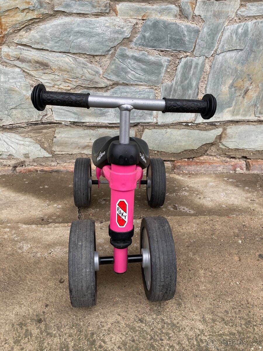 Dětské odrážedlo Puky Pukylino tmavě růžové - 3