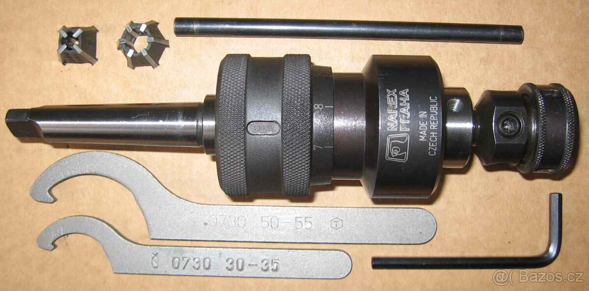 Závitořezná hlava reverzní NAREX Zhr 21 jednou použitá - 3
