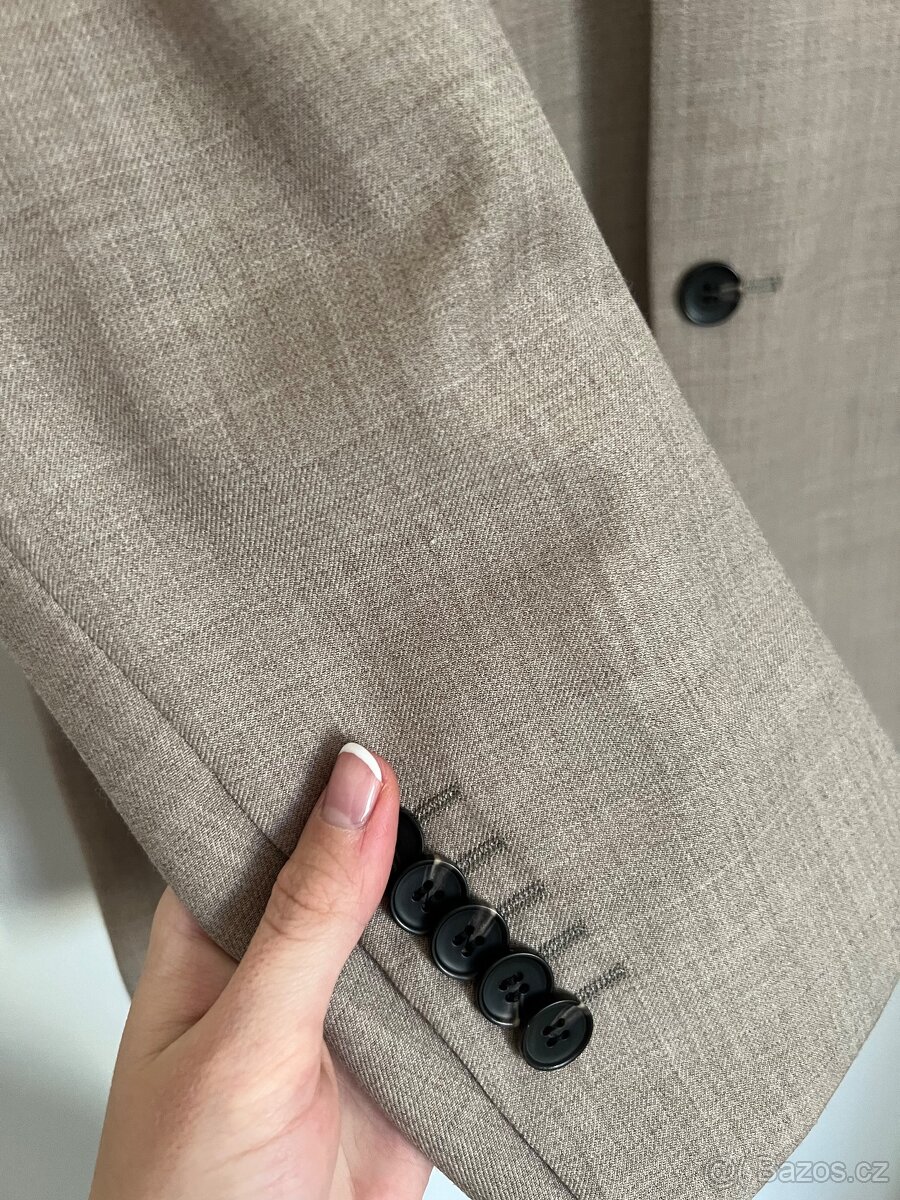 Pánský svatební oblek BANDI Pontarelli Sabbia (Slim Fit) - 3