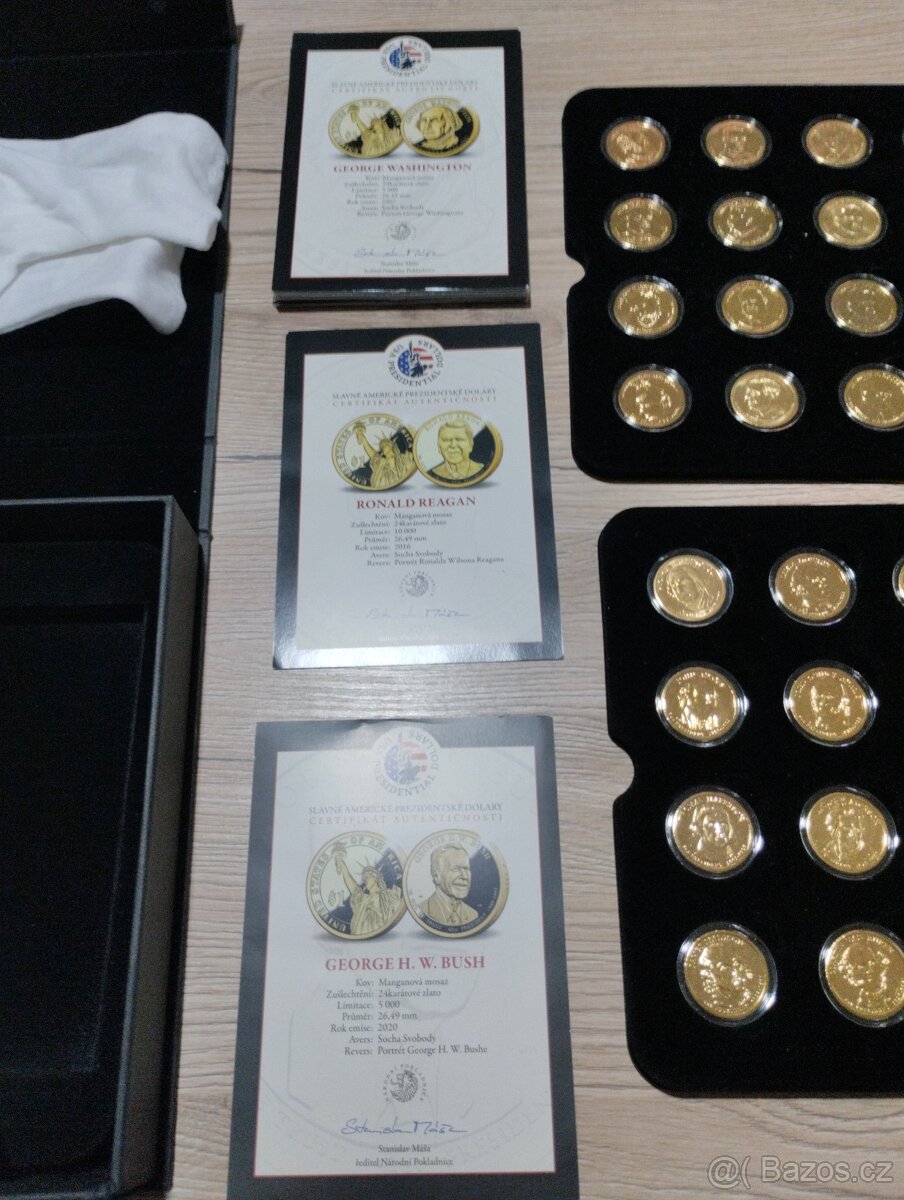 Slavné Americké Prezidentské Dolary - 3