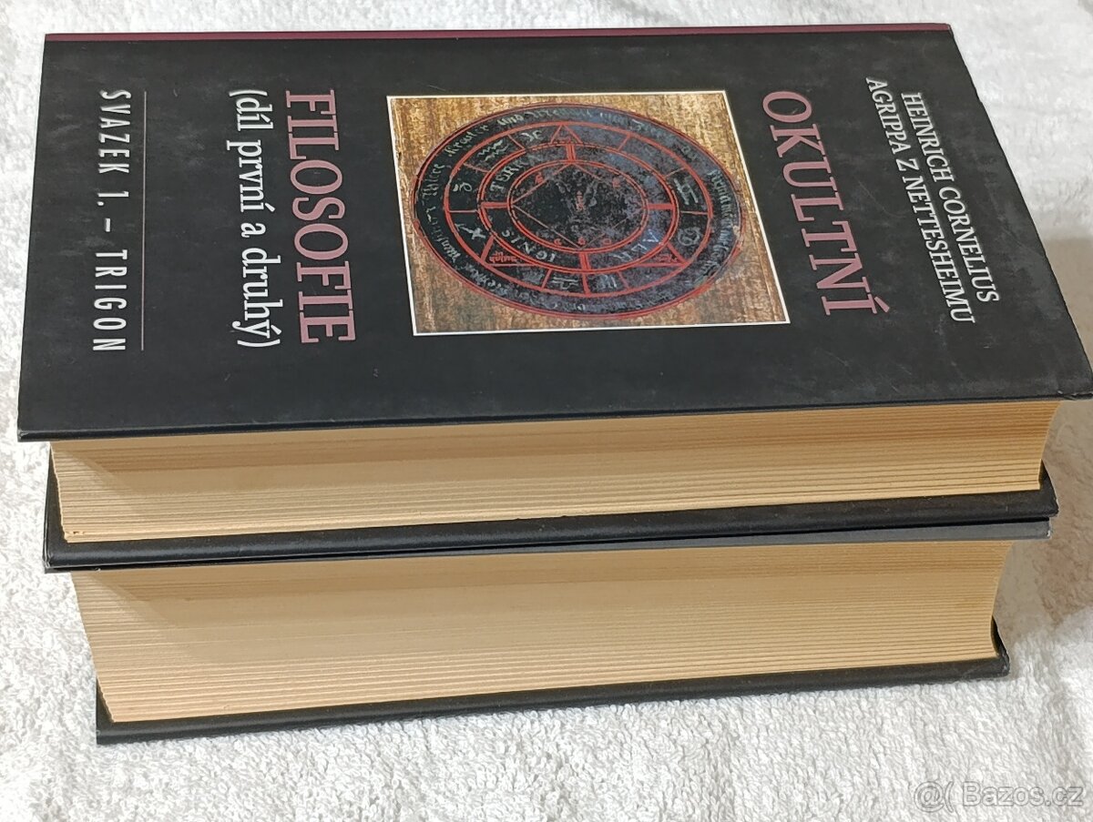 Okultní filosofie , Trigon , komplet - 2 knihy - 3