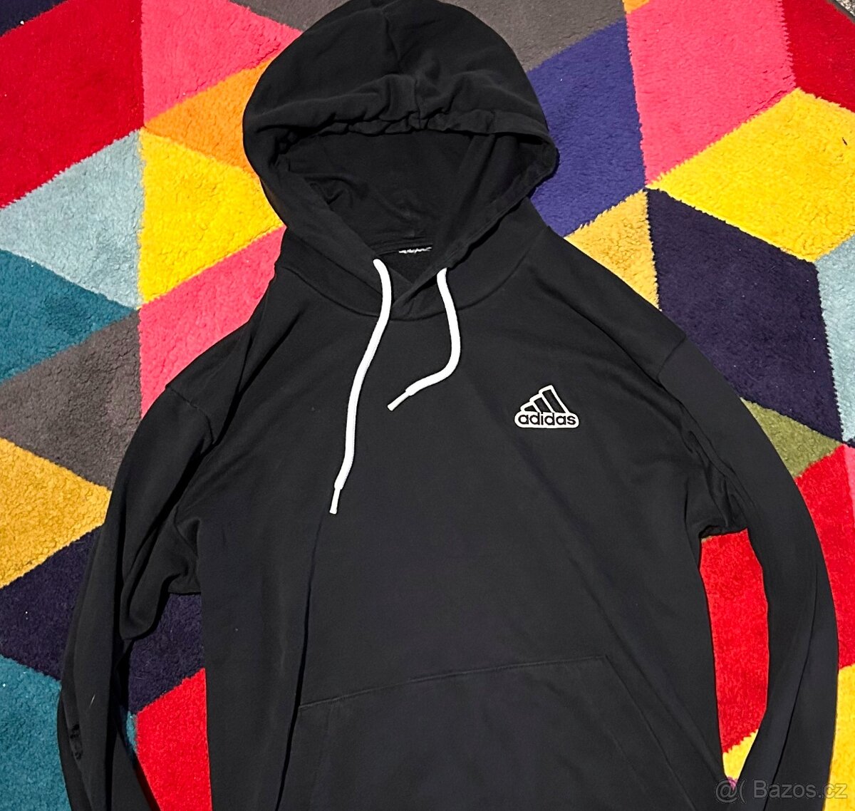 ADIDAS STYLOVÁ PÁNSKÁ BAVLNĚNÁ MIKINA XXL - 3
