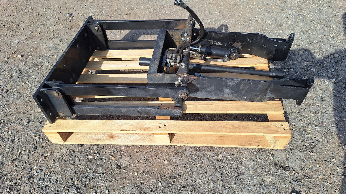 přední závěs / hydraulika na malotraktory Šálek čtyřválec - 3