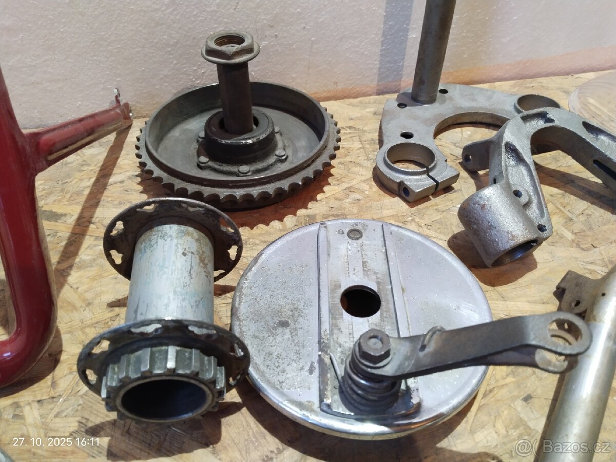 Jawa pérák FJ, Zbrojovka, Ogar 350 - díly - 3