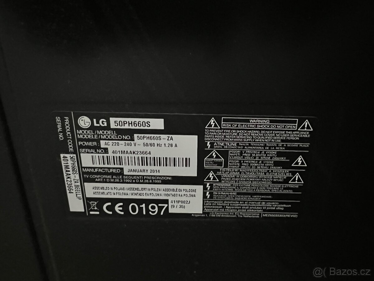 LG plazmová televize - 3