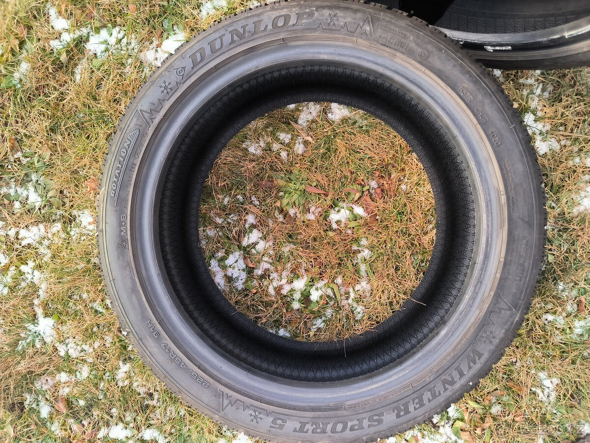 4 zimní pneu 225/45/17 DUNLOP - 3
