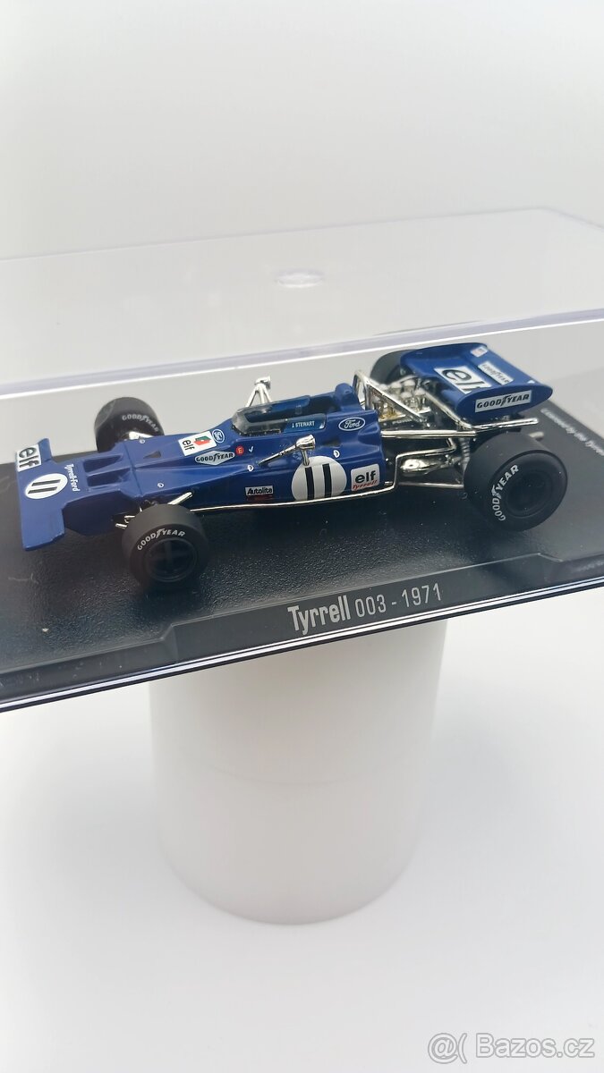 Modely F1 Tyrell 1:43 sada 2 kusů - 3