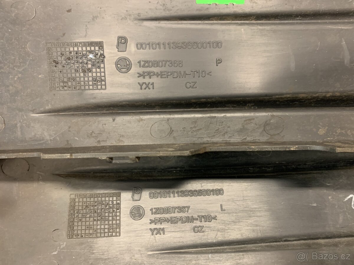 Kryty místo mlhovek Octavia 2 - 3