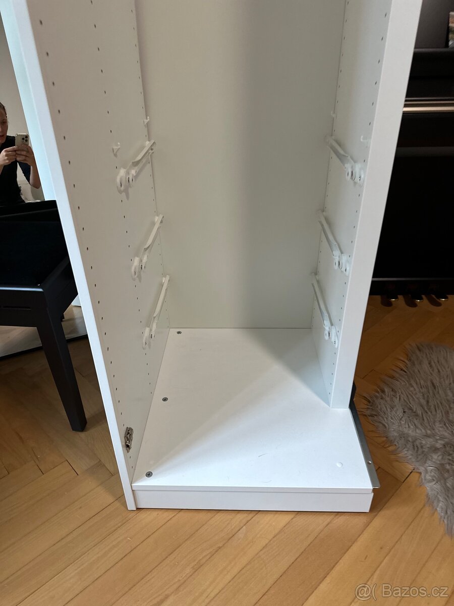 Přídavný rohový díl Ikea PAX se 4 policemi 53x58x236cm - 3