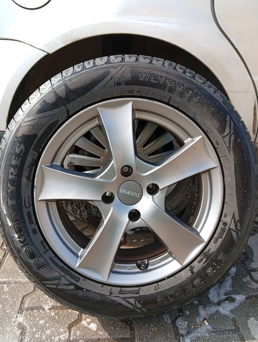 Prodám pneu letní z ALU disky - 3