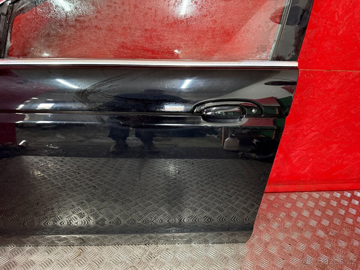 LEVÉ PŘEDNÍ DVEŘE JAGUAR S-TYPE ČERNÉ - 3