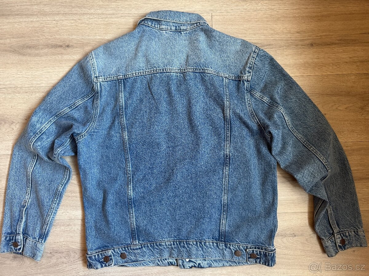 Pánská džínová bunda C&A vel.L - modrá - 3