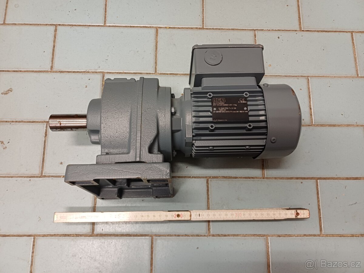 Nový elektromotor s převodovkou - 3