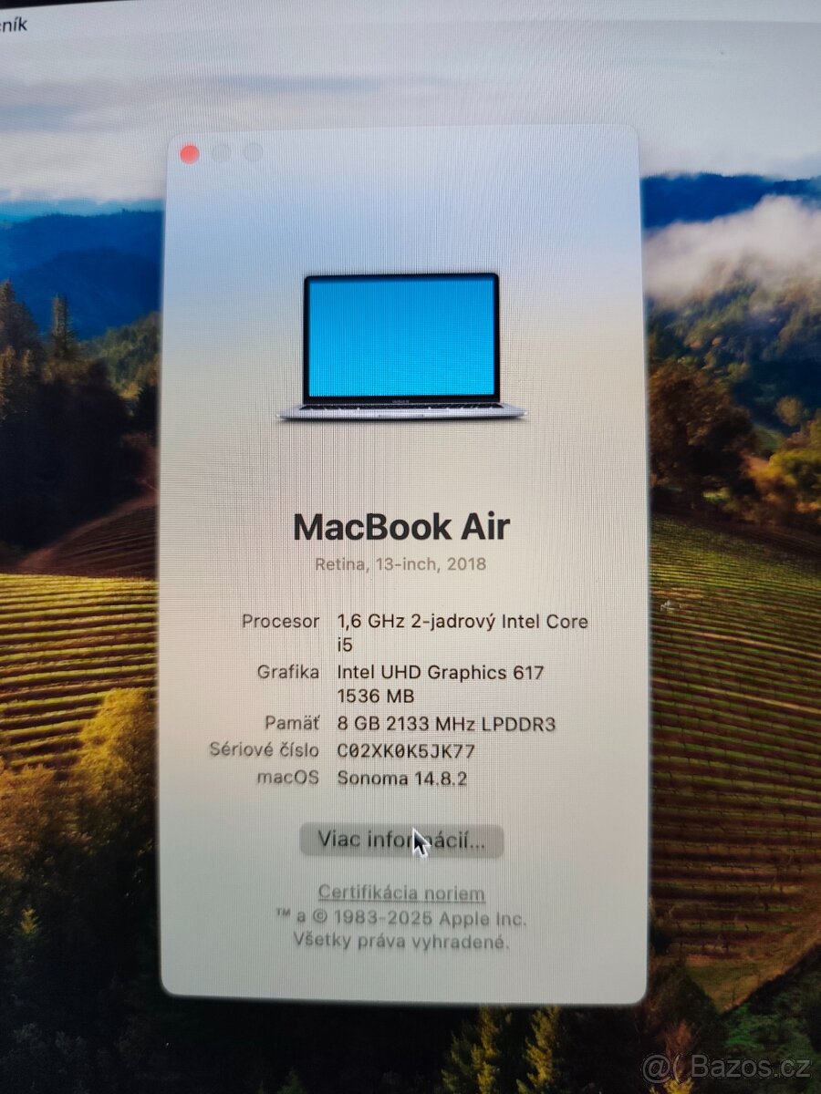 MacBook Air 13” Záruka na rok - 3