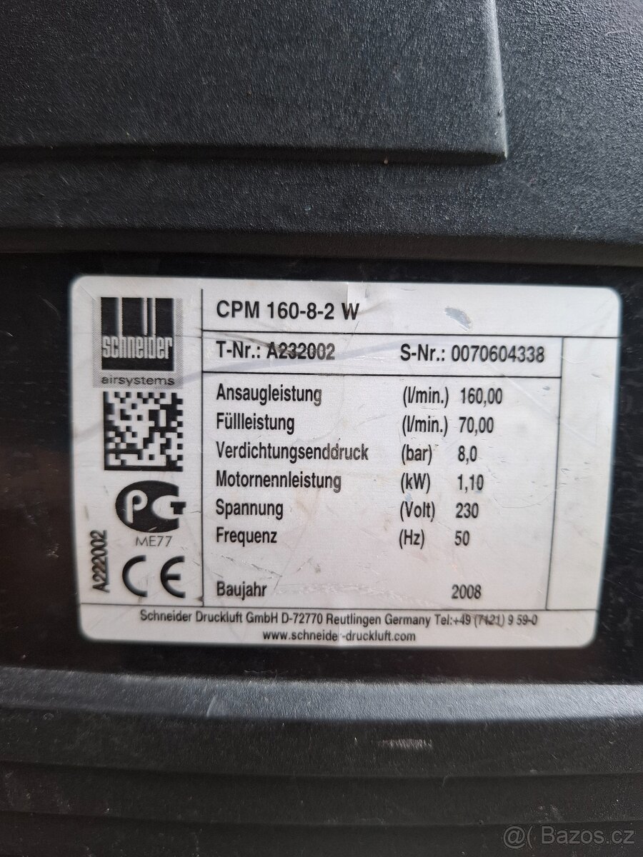 Vzduchový kompresor Schneider - 3