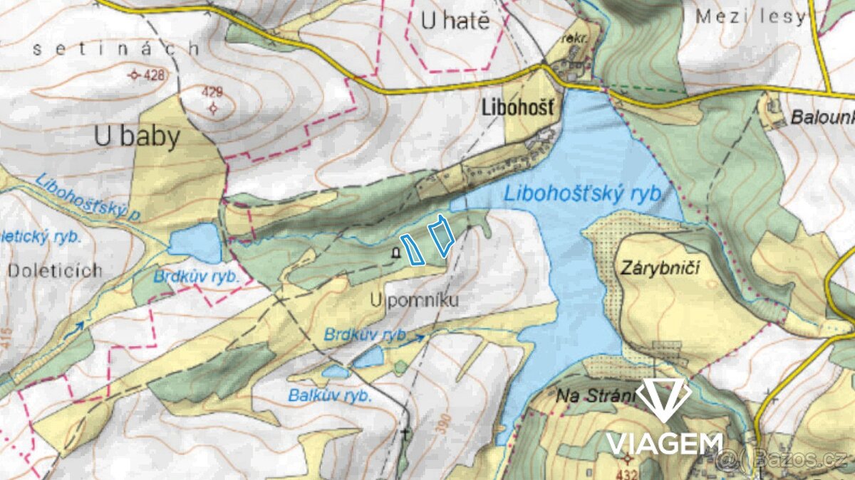 Les 5 520 m², Podíl 17 % o výměře 920 m² - 3
