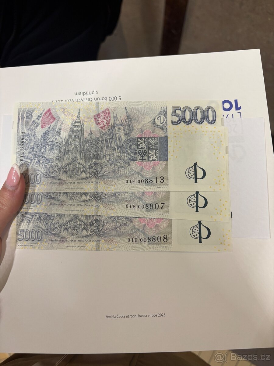 Výroční 5000kč - 3