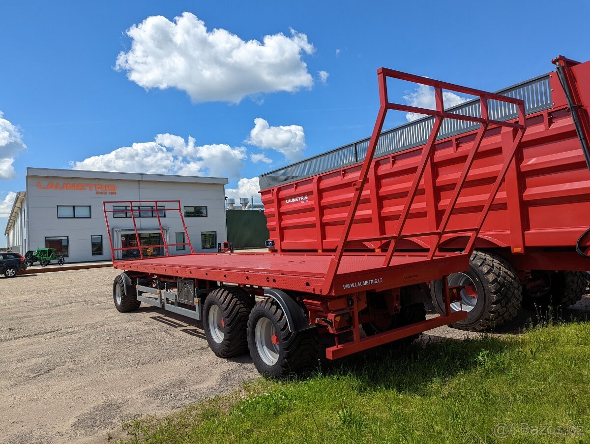 Přepravník balíků LAUMETRIS PTL-20R - přívěsný 20 tun - 3