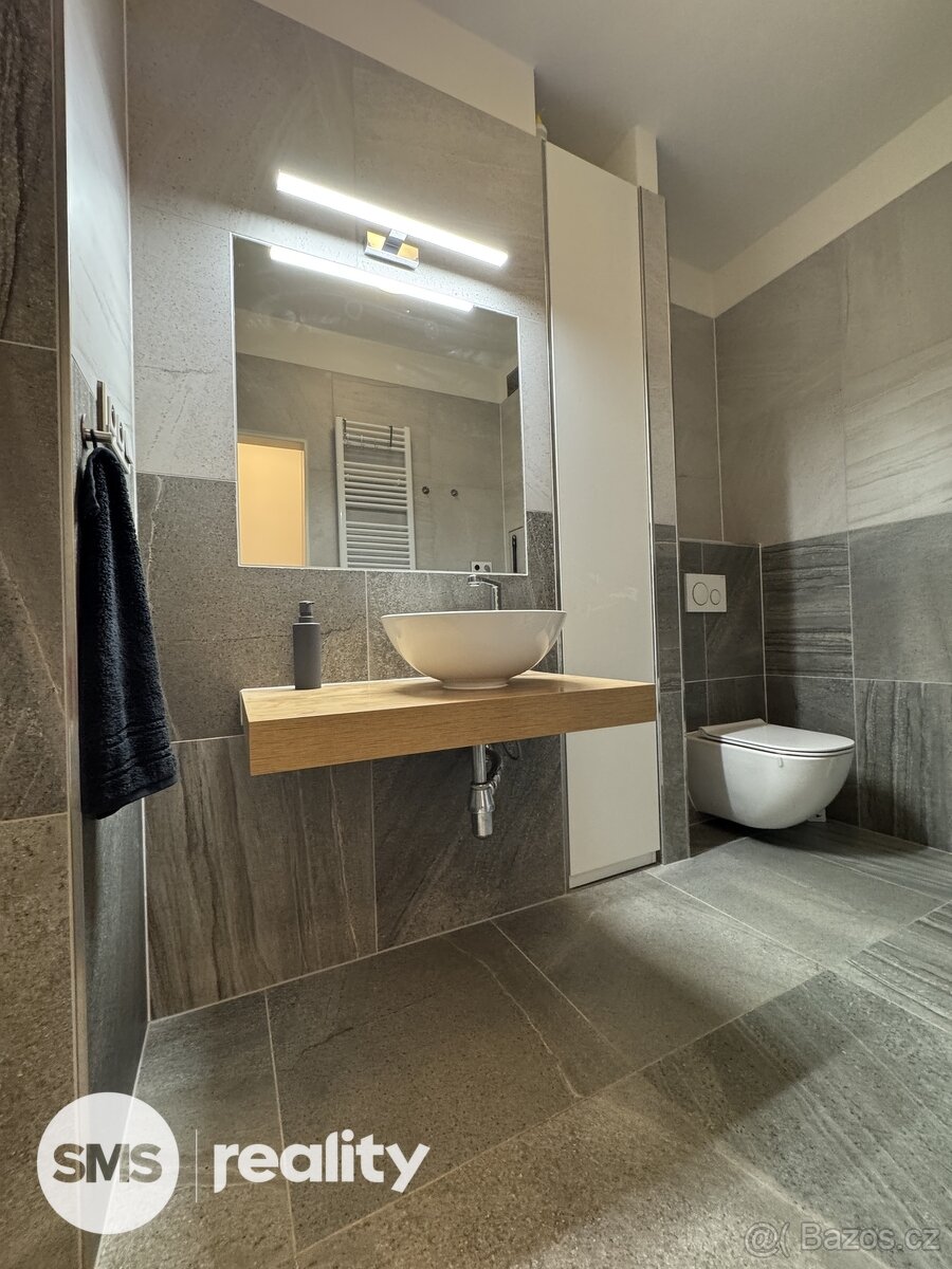 Pronájem světlého bytu 2+kk s výhledem na Central park, Bran - 3