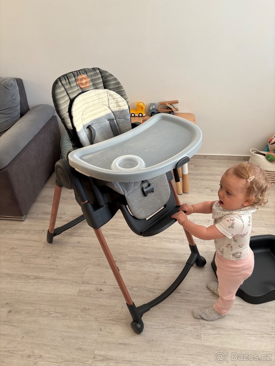 Maxi Cosi Jídelní židlička Minla Essential Grey - 3