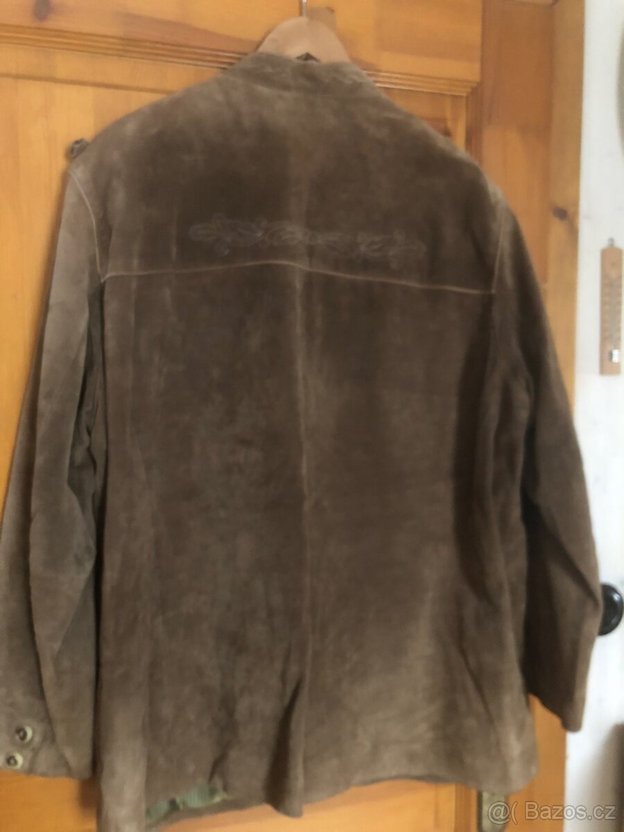 Lehká myslivecká kožená bunda - 3