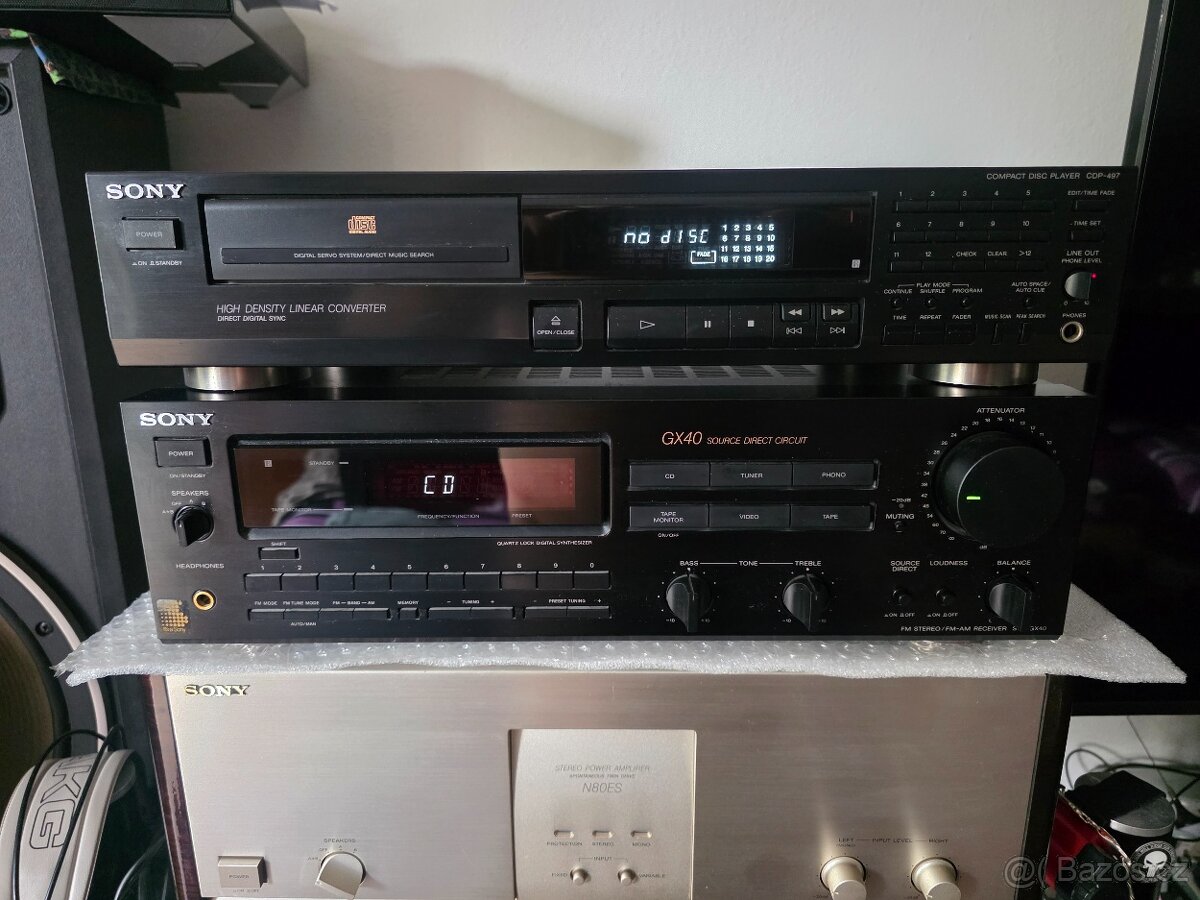 SONY STR GX 40 SONY CDP 497 - 3