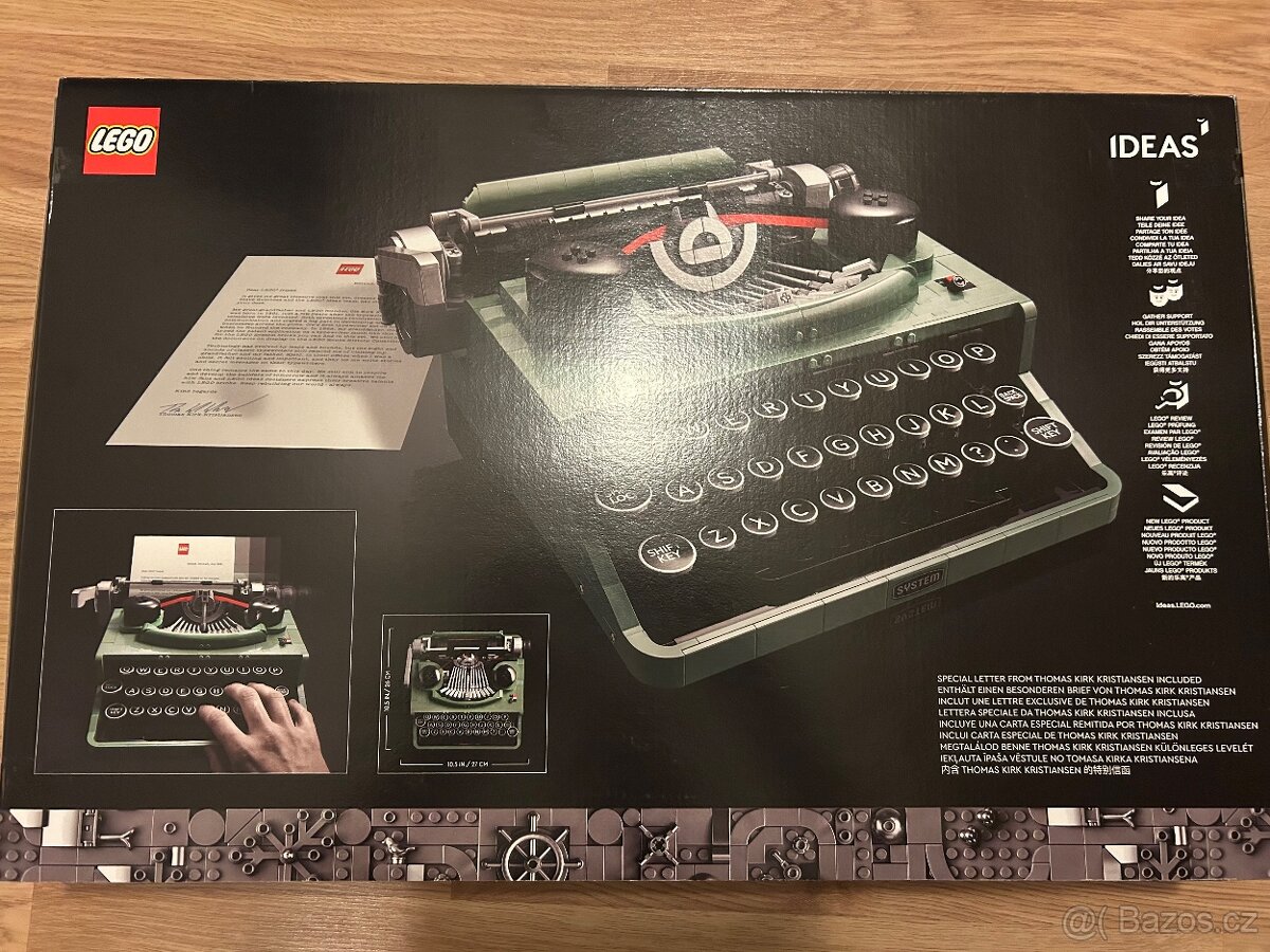 LEGO Ideas 21327 Psací stroj - Typewriter - 3