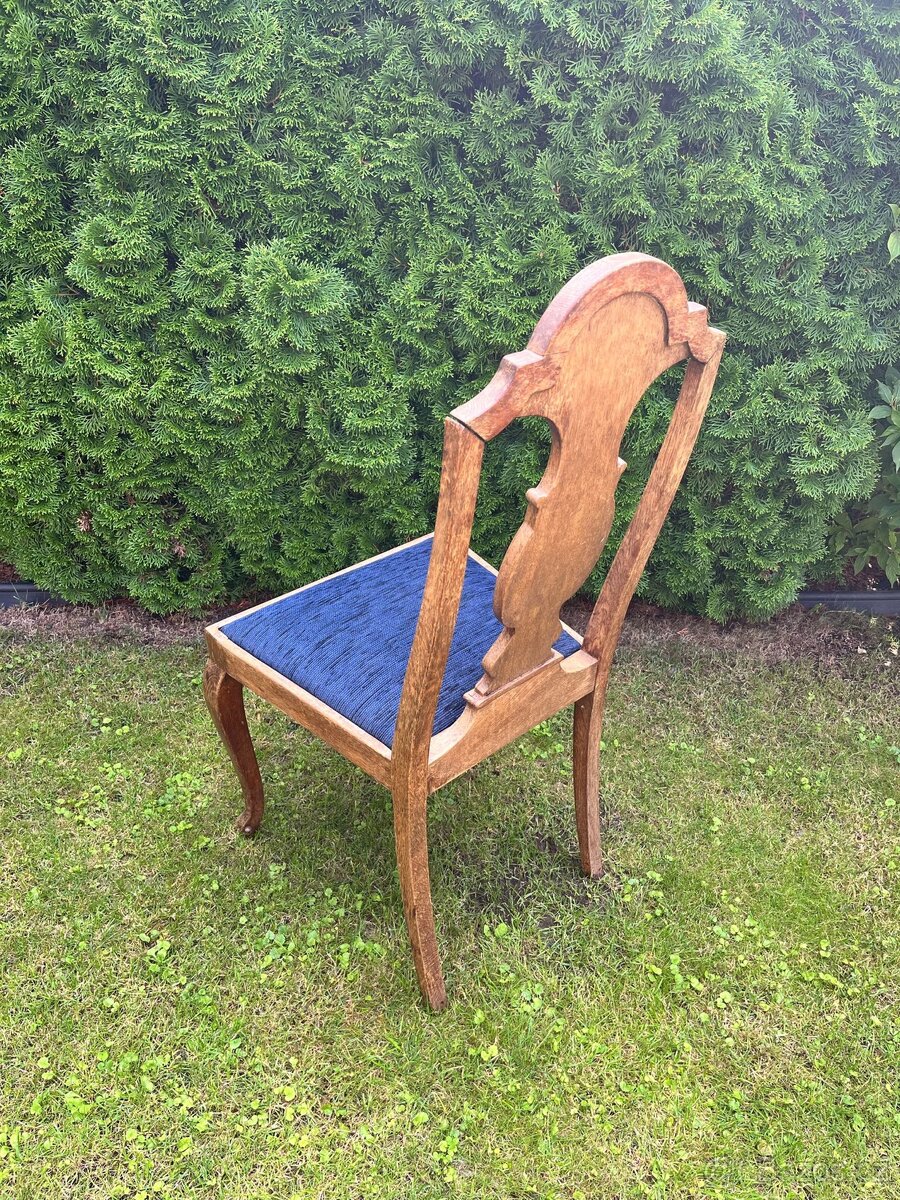 Židle starodávné 2 ks - 3