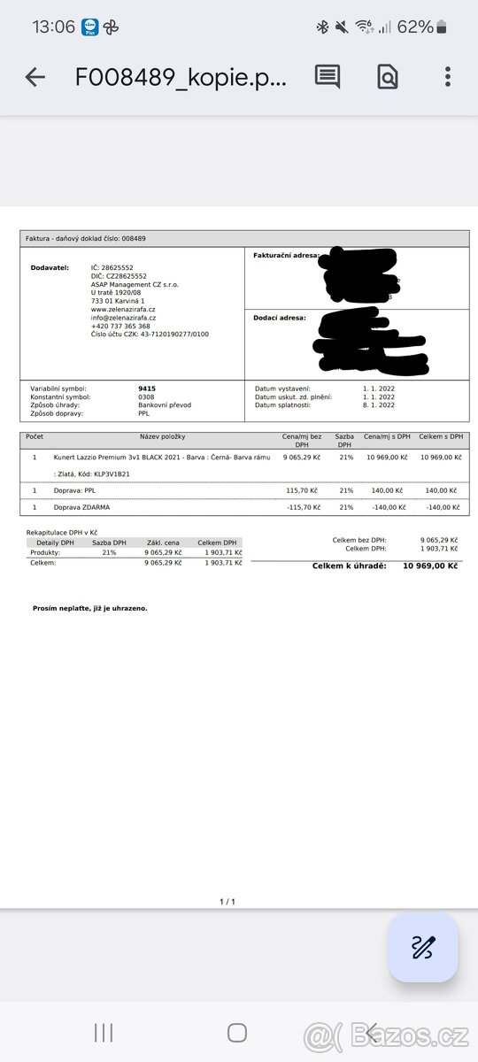 Kočárek 3v1 Spěchá - 3