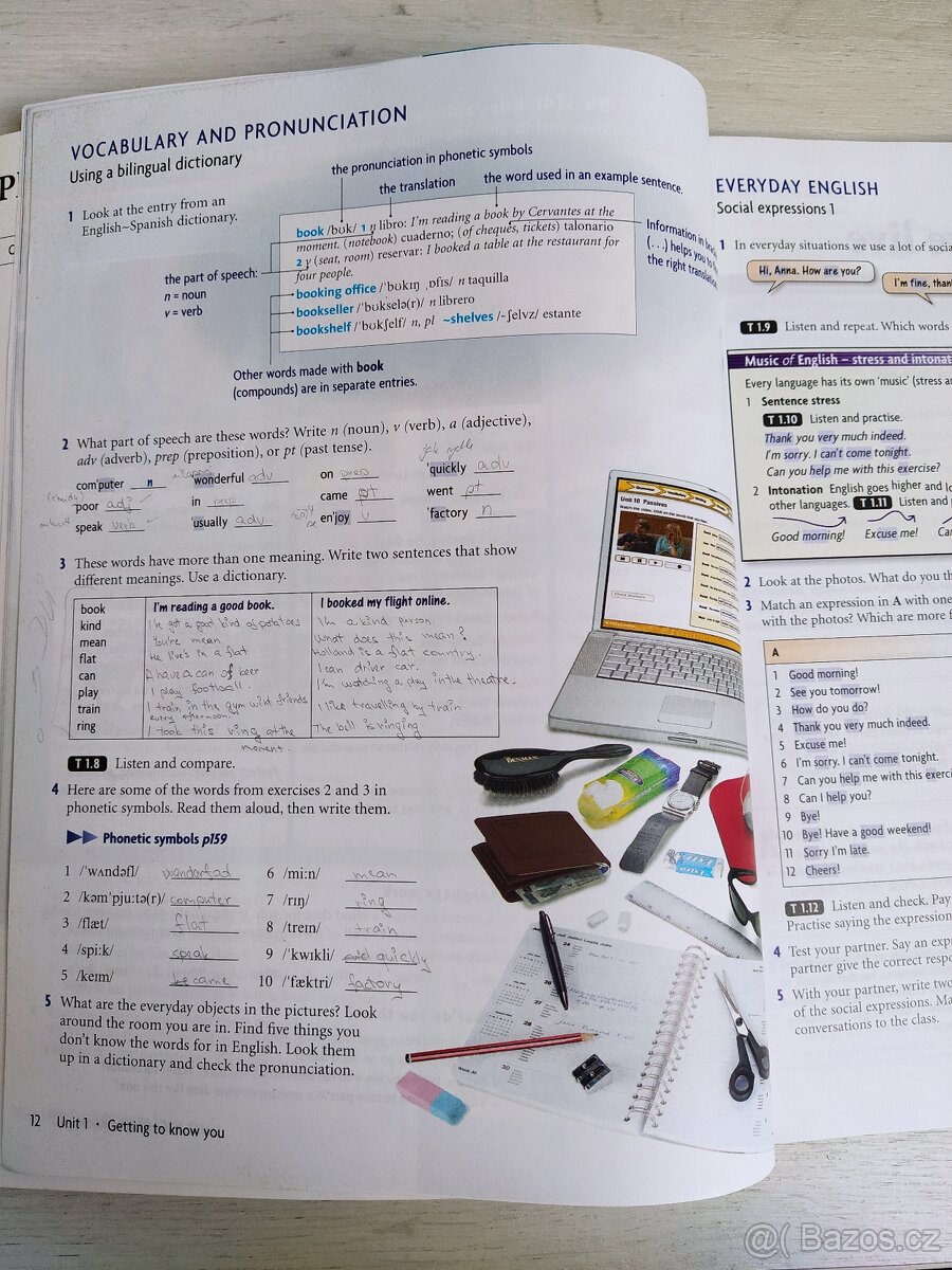 Učebnice + pracovní sešit New Headway - 3