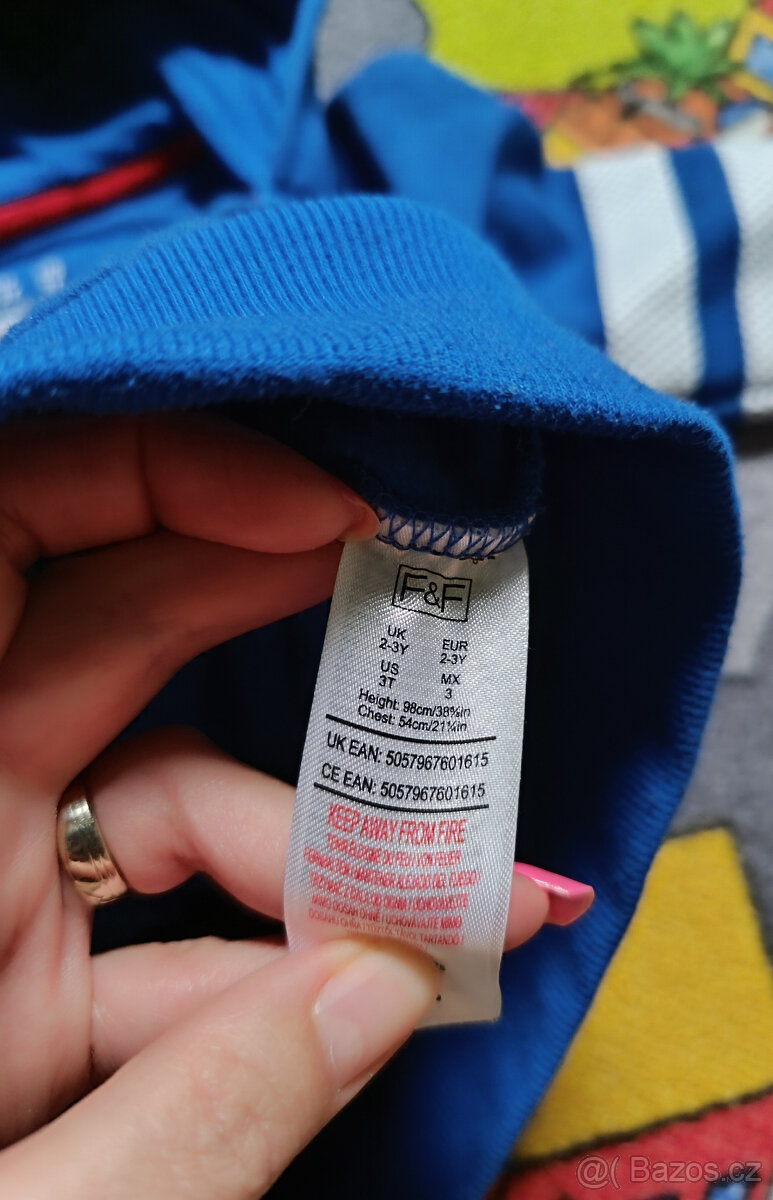 KLUČIČÍ MIKINA F&F 98 (2-3roky) - 3