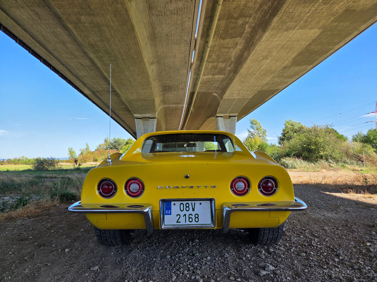 Chevrolet Corvette C3 – 1972, Big Block 454, chromka - 3