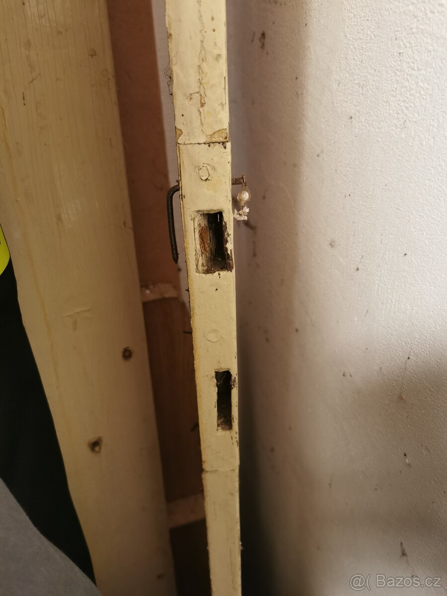 Retro, starožitné, staré, interiérové dveře - 3