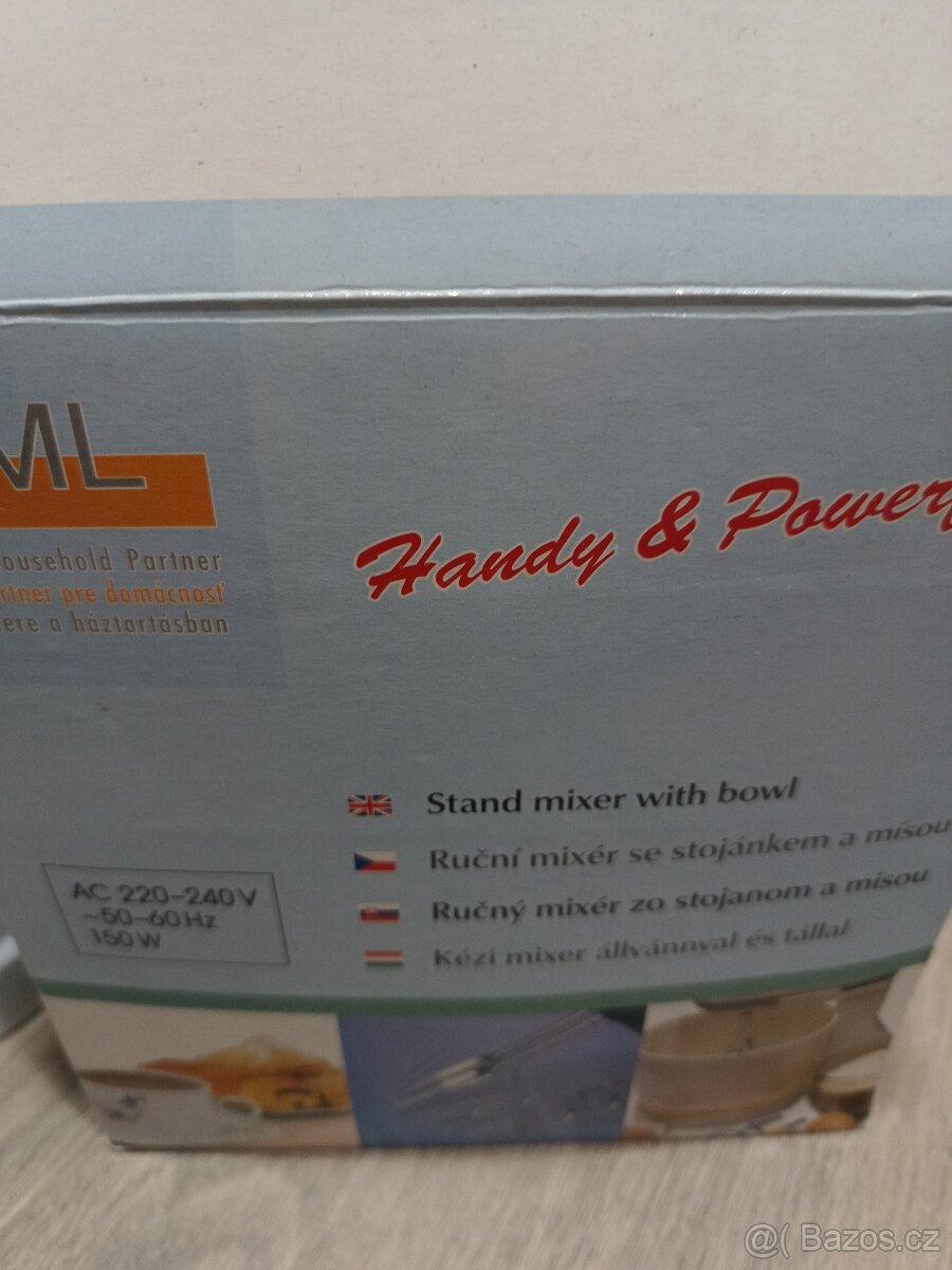 Ruční mixér se stojánkem a mísou - 3