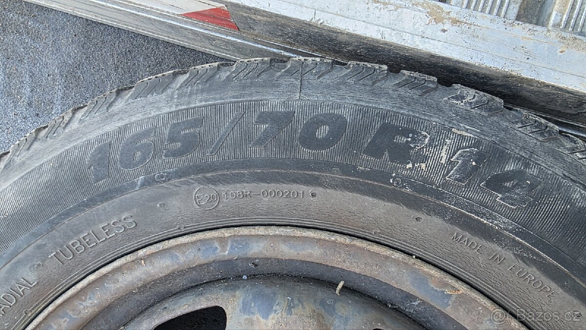 Zimní kola Škoda Fabia 165/70/14 - 3