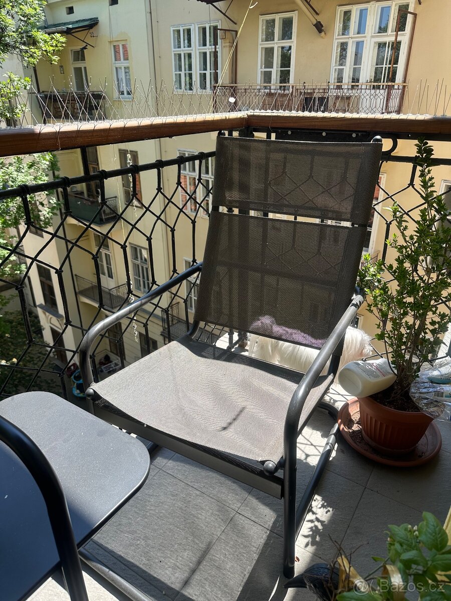 2 venkovní křesla IKEA HUSARÖ - 3