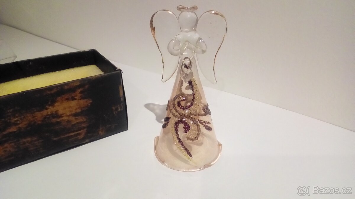 Skleněné Špičky ,Skleněné ozdoba na stromeček a další ozd. - 3