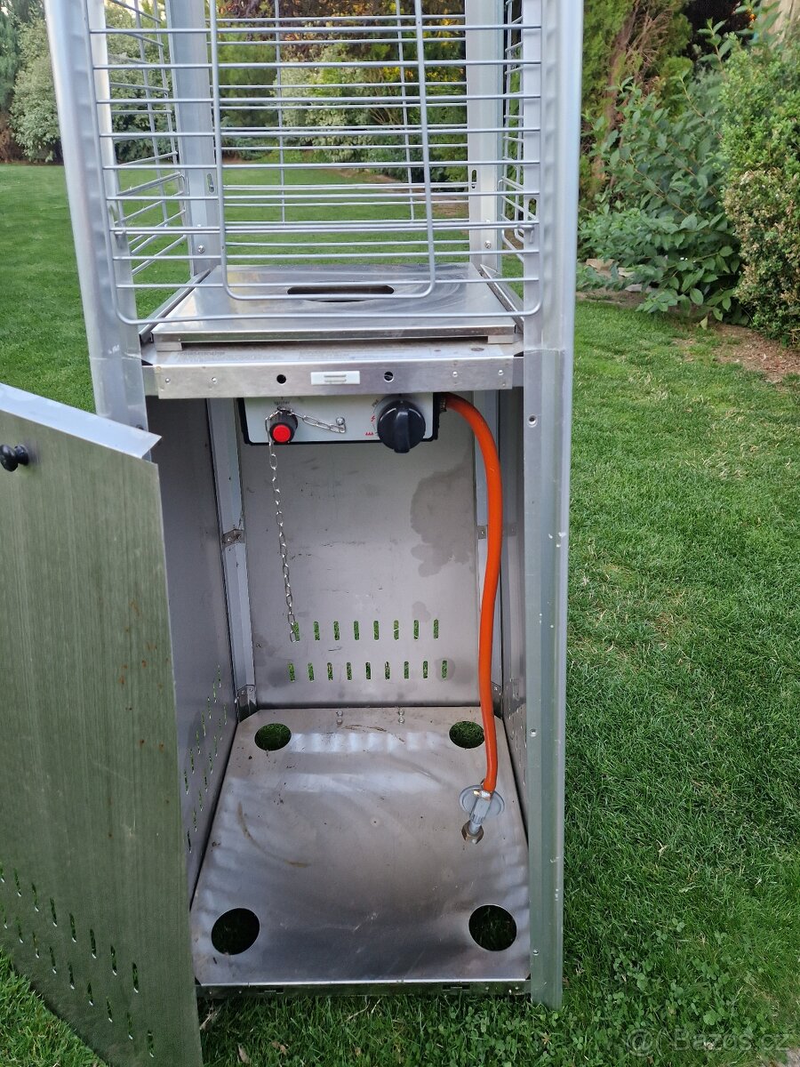 Plynový ohřívač Meva Pyramida - nový, nutno dokoupit díl - 3