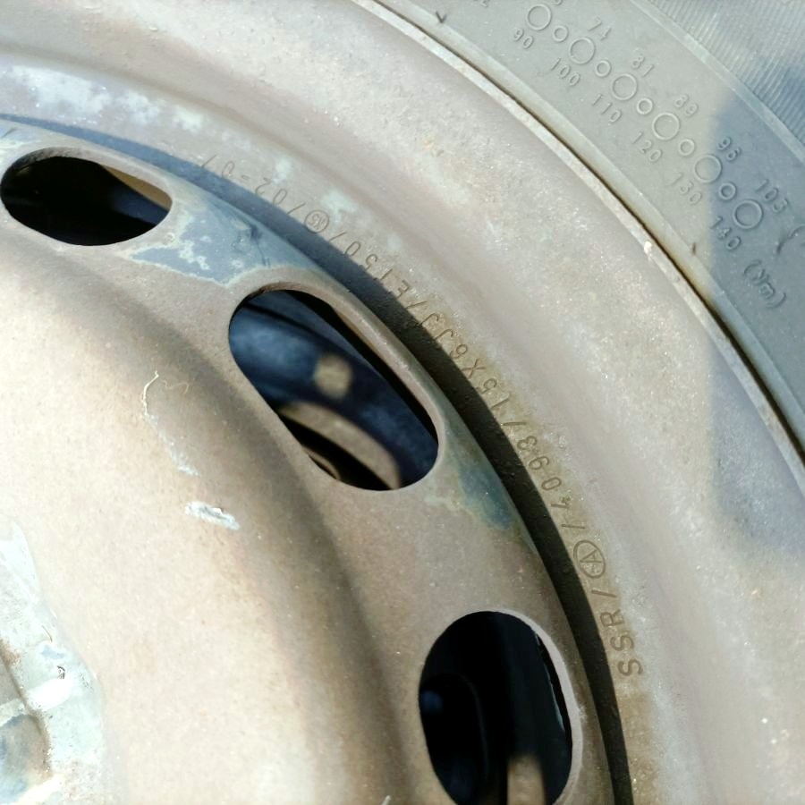 15" plechová kola – 5x114,3 – HYUNDAI (MAZDA, KIA, CHRYSLER