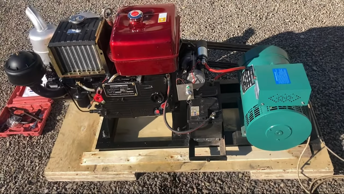 Dieselovy generator 8kW - 3