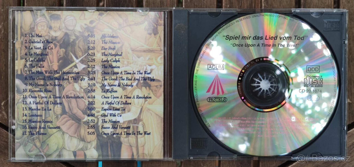 CD ENNIO MORRICONE (PERFORMED BY MASS - THE FILM THEMES - 3